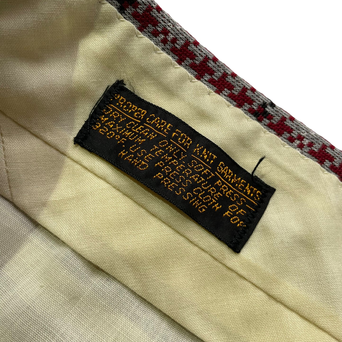 Houndstooth Pattern Slacks