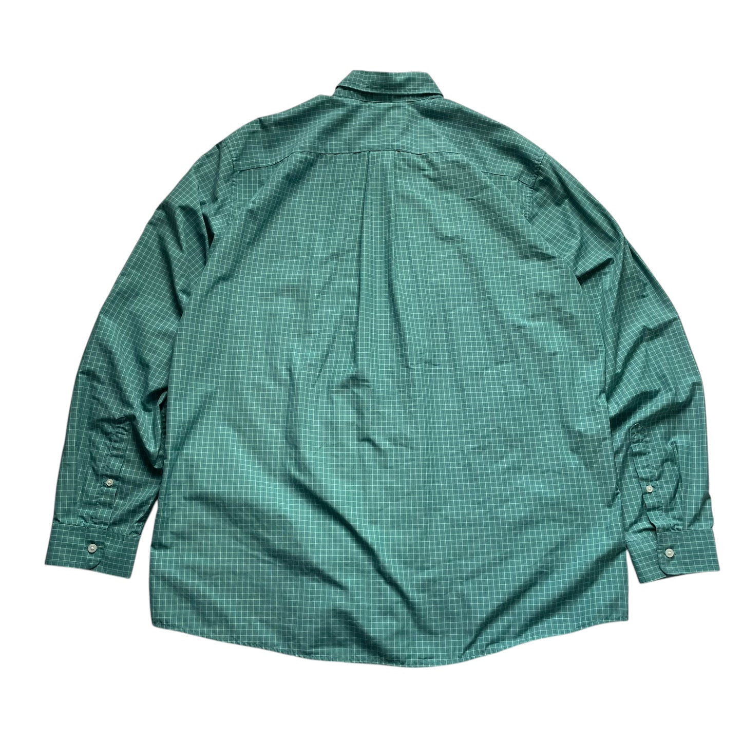 【USED】Eddie Bauer Check BD Shirt