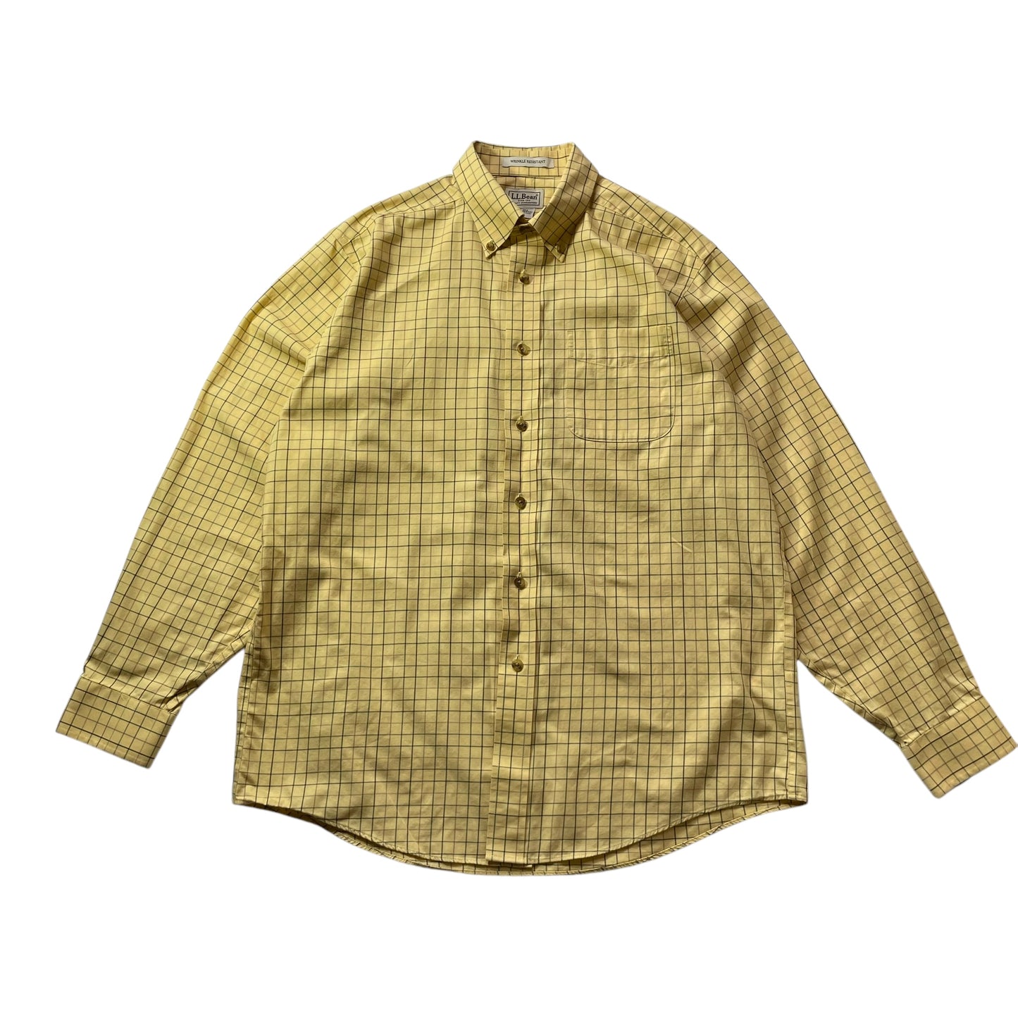 【USED】L.L. Bean Check BD Shirt