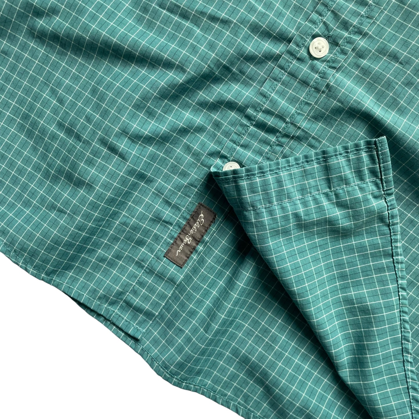 【USED】Eddie Bauer Check BD Shirt