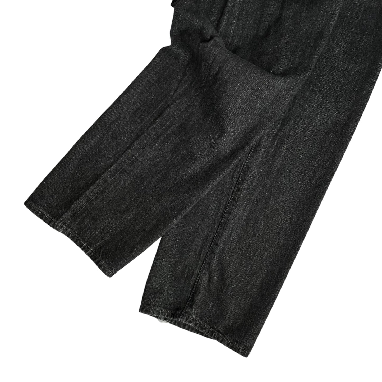 【Used】Rocawear Loose Fit Embroidery Logo Denim Pants/Black
