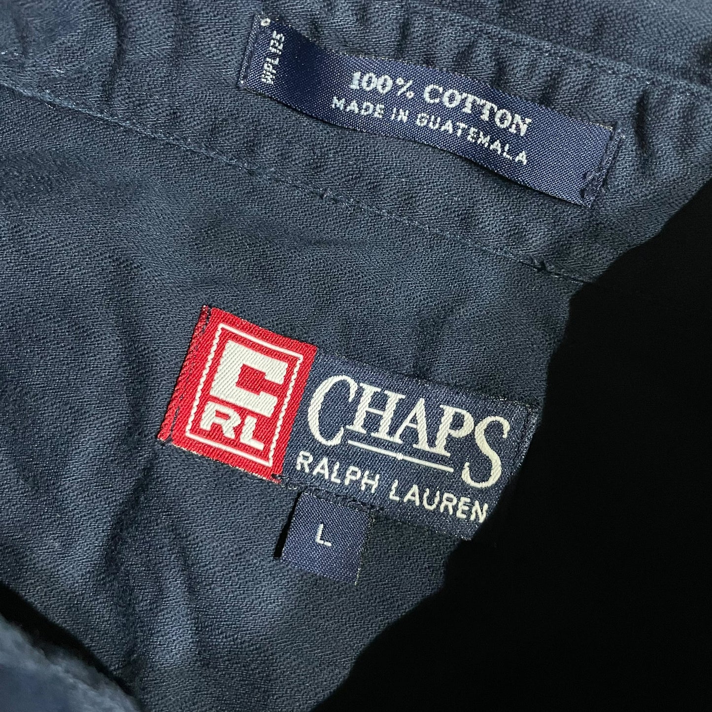 【USED】Chaps Ralph Lauren L/SL BD Shirt