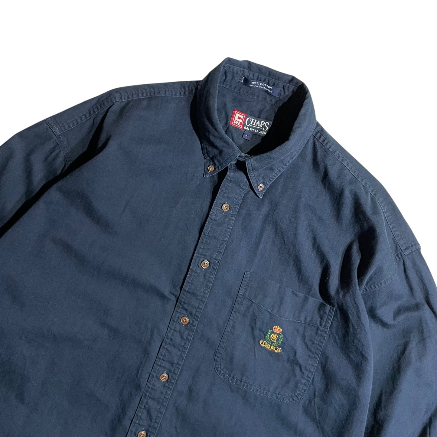 【USED】Chaps Ralph Lauren L/SL BD Shirt