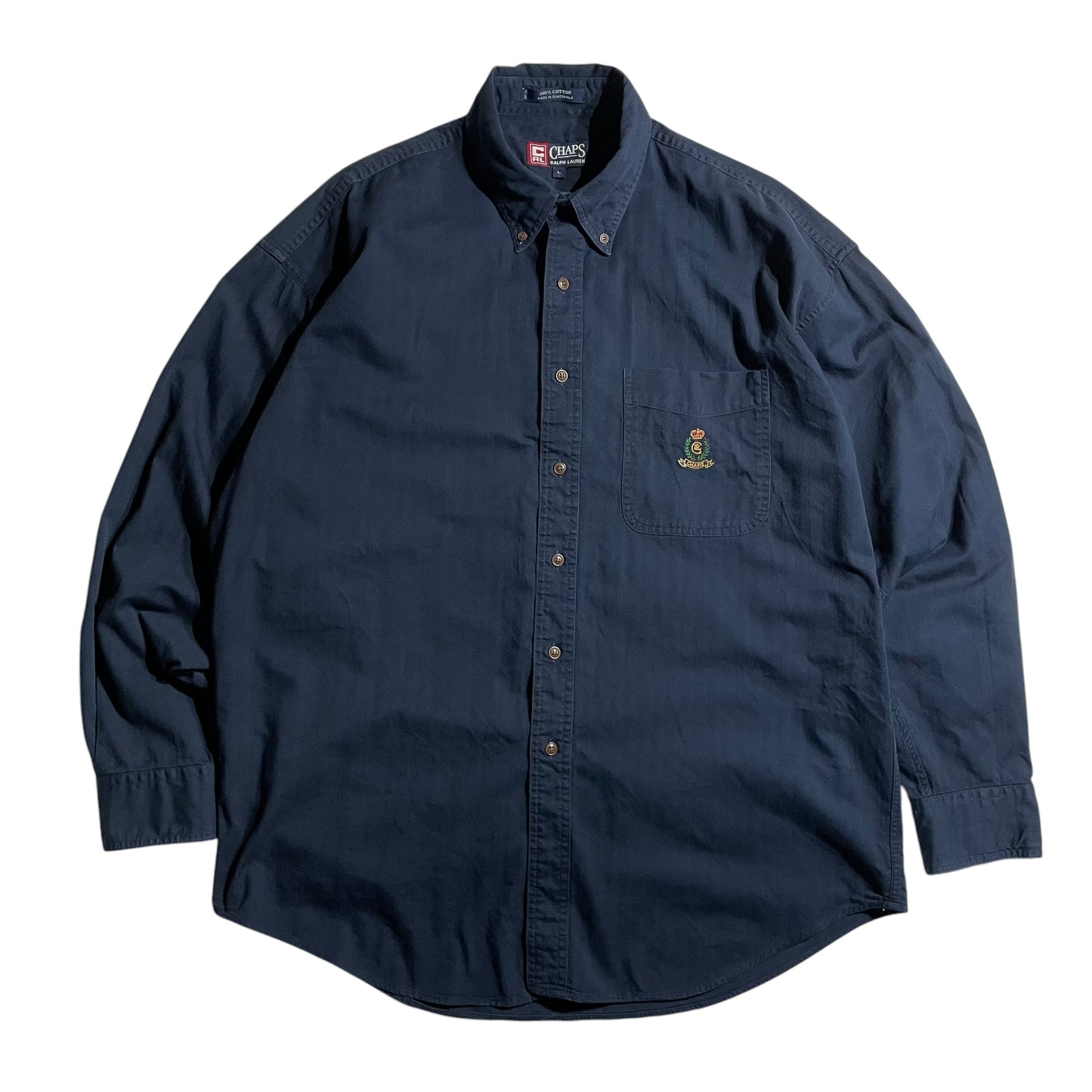 【USED】Chaps Ralph Lauren L/SL BD Shirt