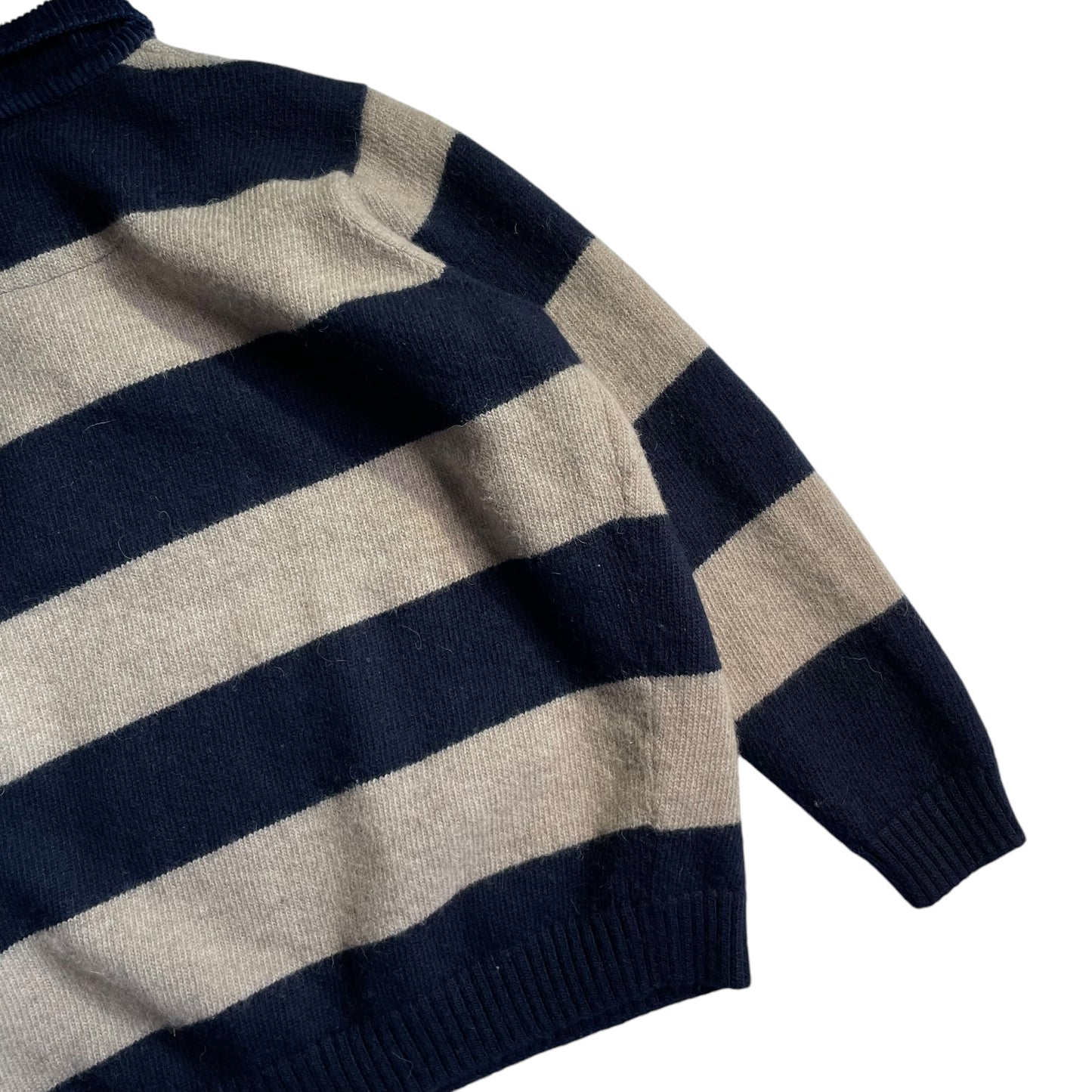 Rivers Border Wool Sweater