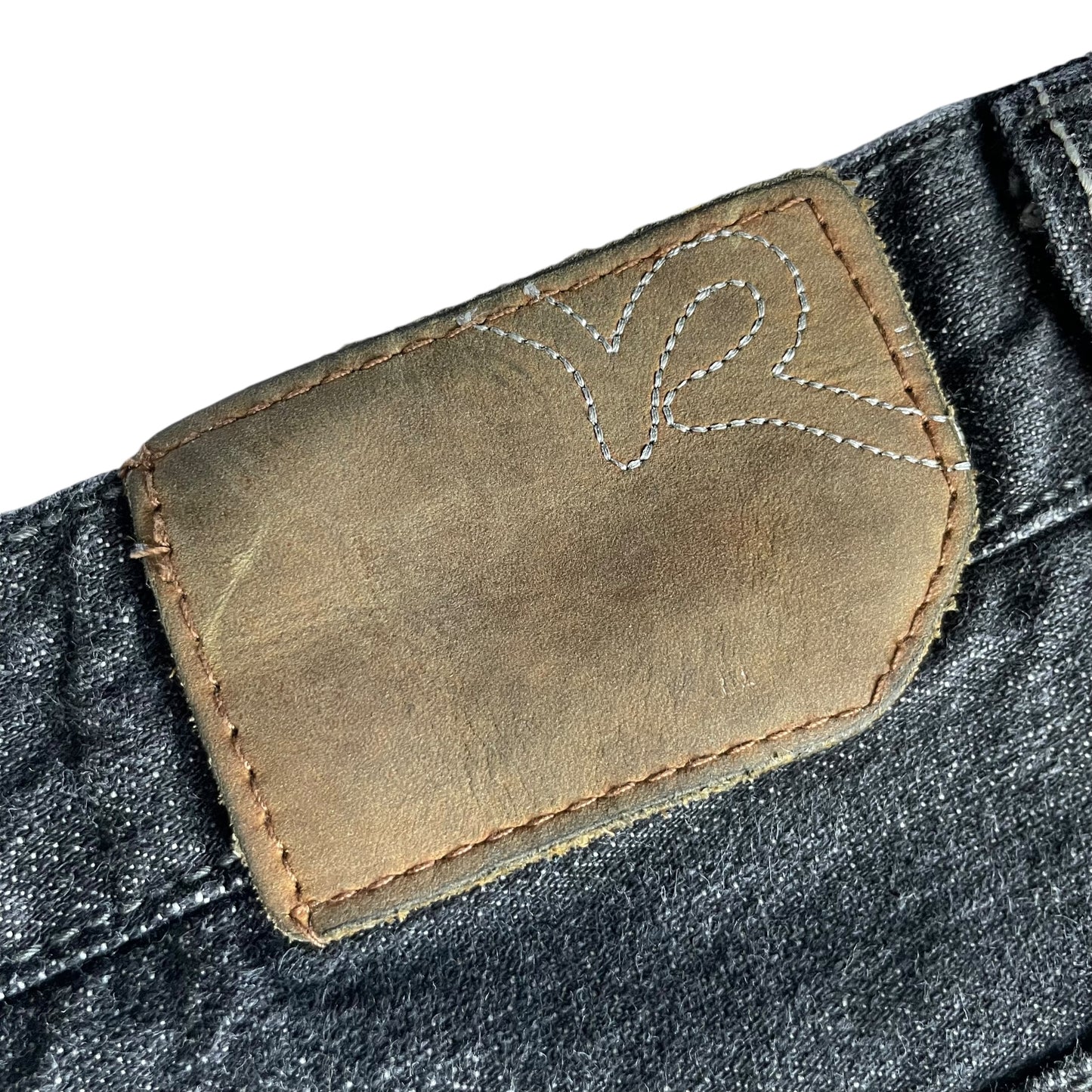 【Used】Rocawear Loose Fit Embroidery Logo Denim Pants/Black