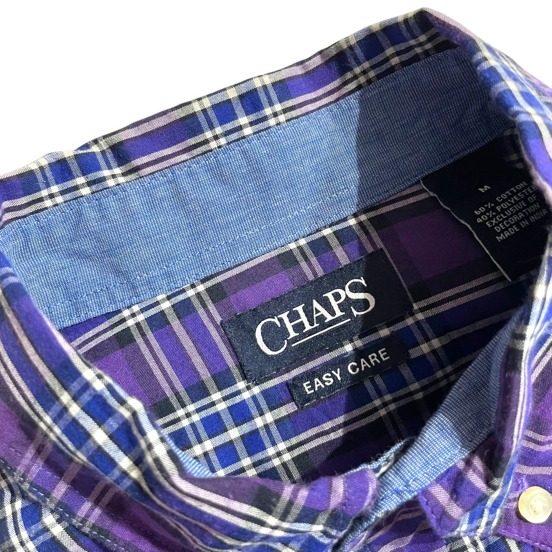 【USED】Chaps L/SL Check BD Shirt