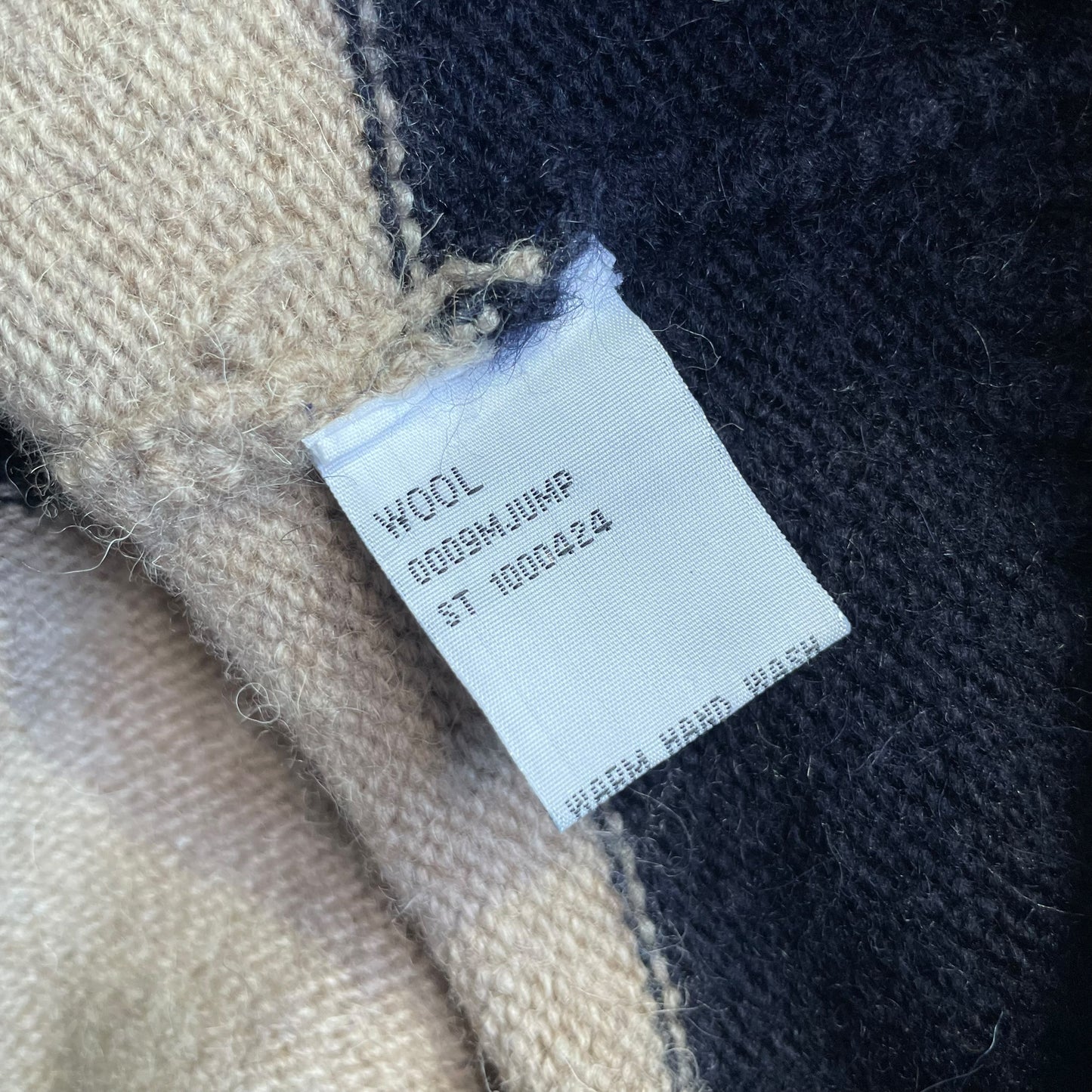 Rivers Border Wool Sweater