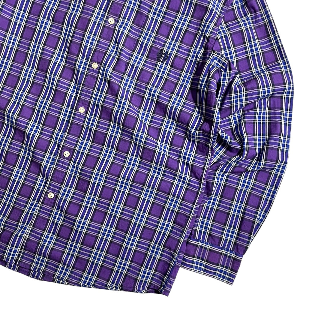 【USED】Chaps L/SL Check BD Shirt