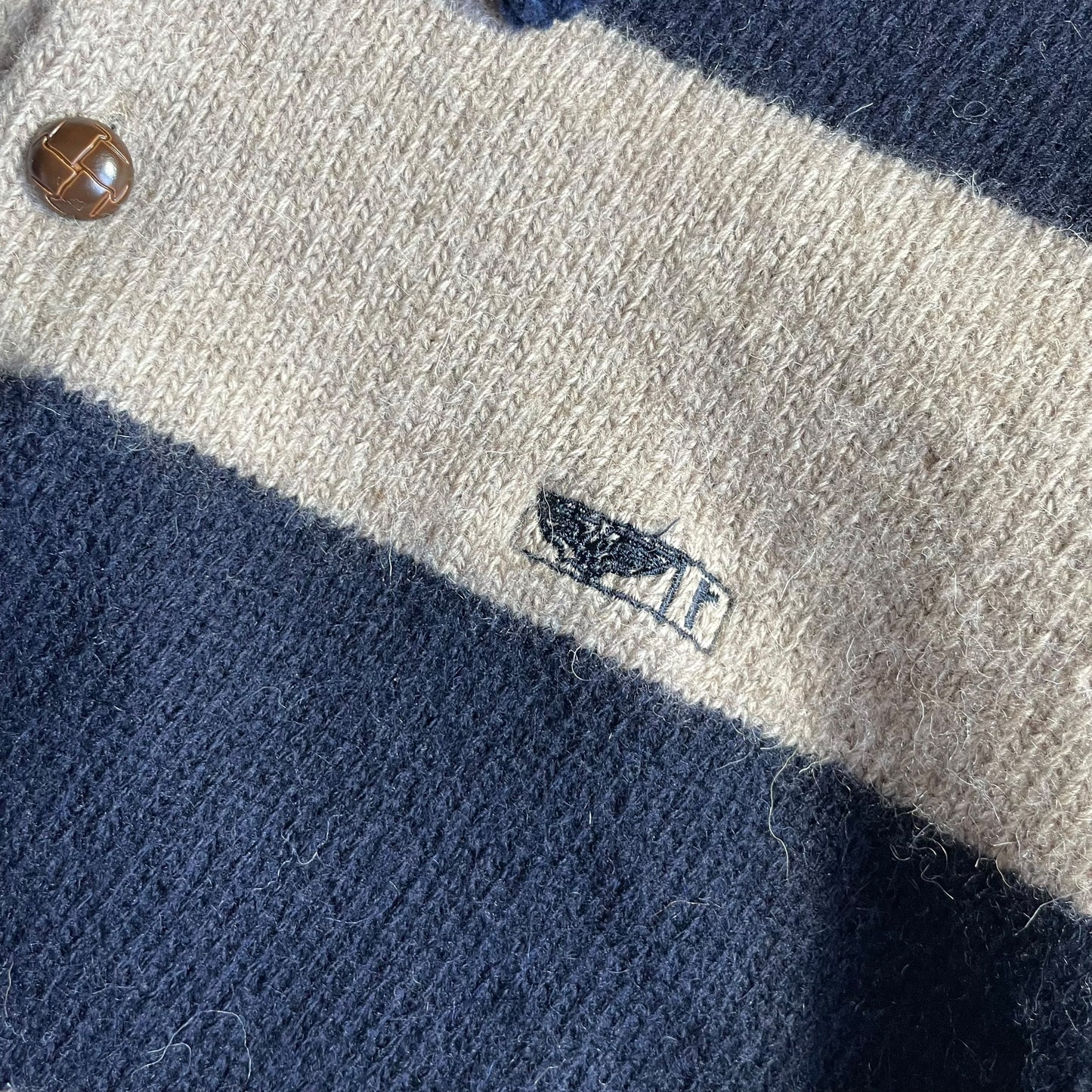 Rivers Border Wool Sweater