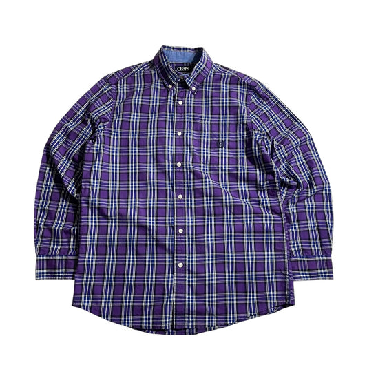 【USED】Chaps L/SL Check BD Shirt
