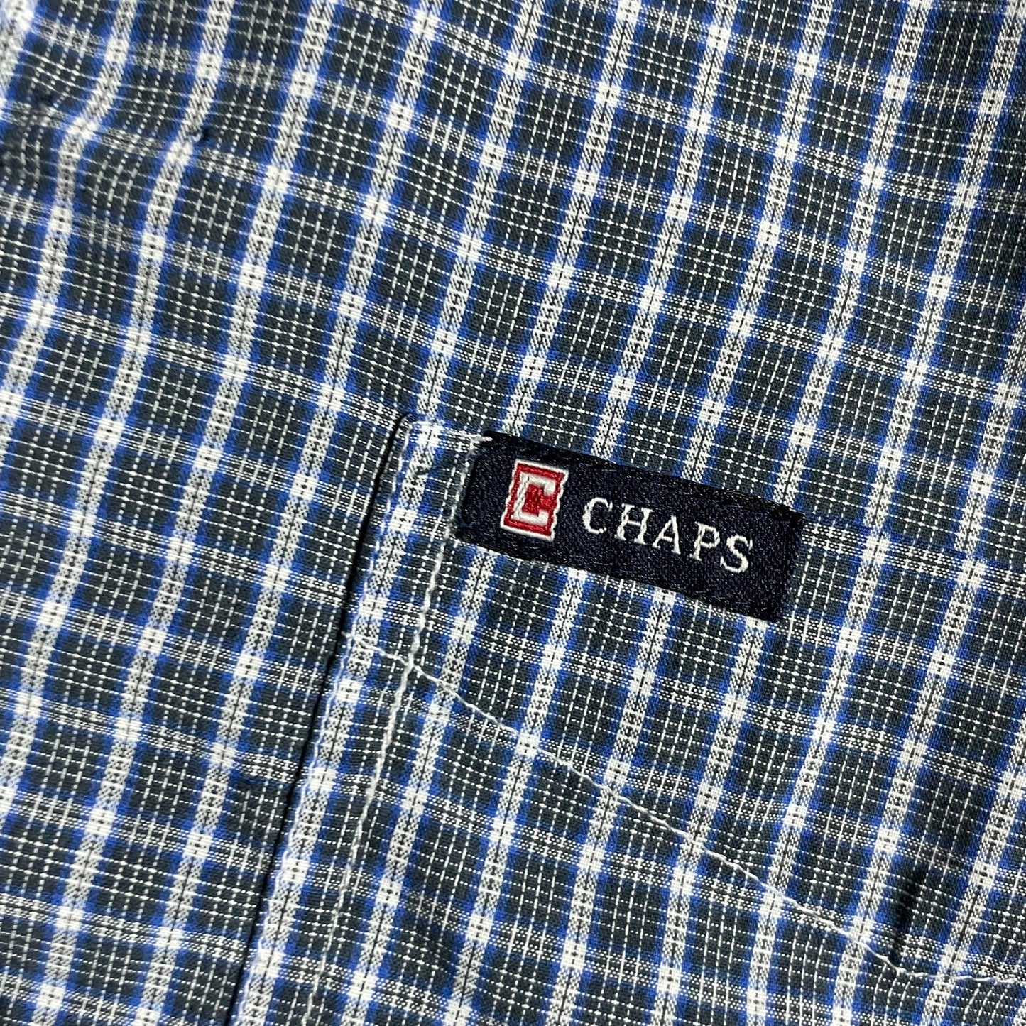 【USED】Chaps L/SL Check BD Shirt