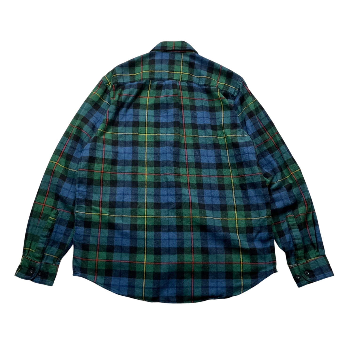 【USED】L.L. Bean Check BD Flannel Shirt