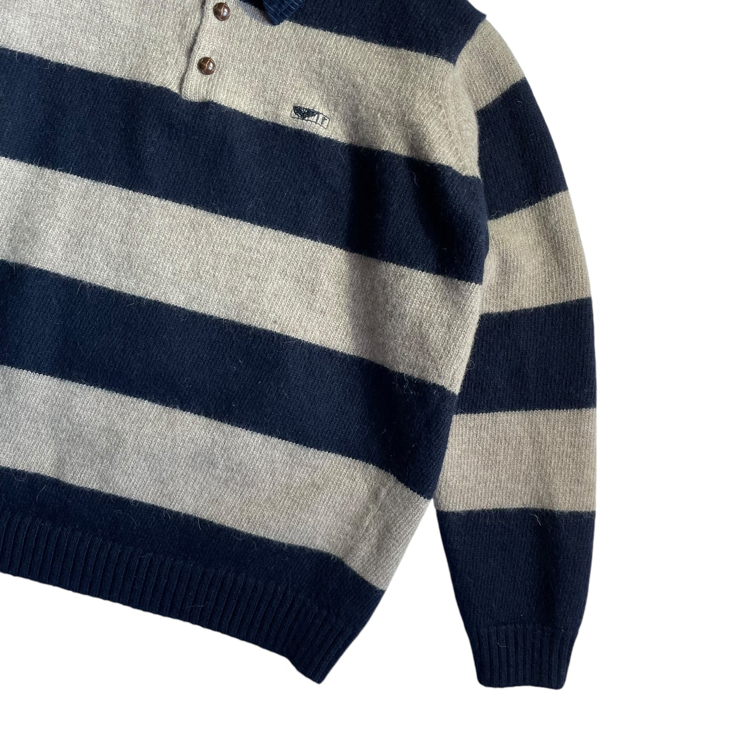 Rivers Border Wool Sweater