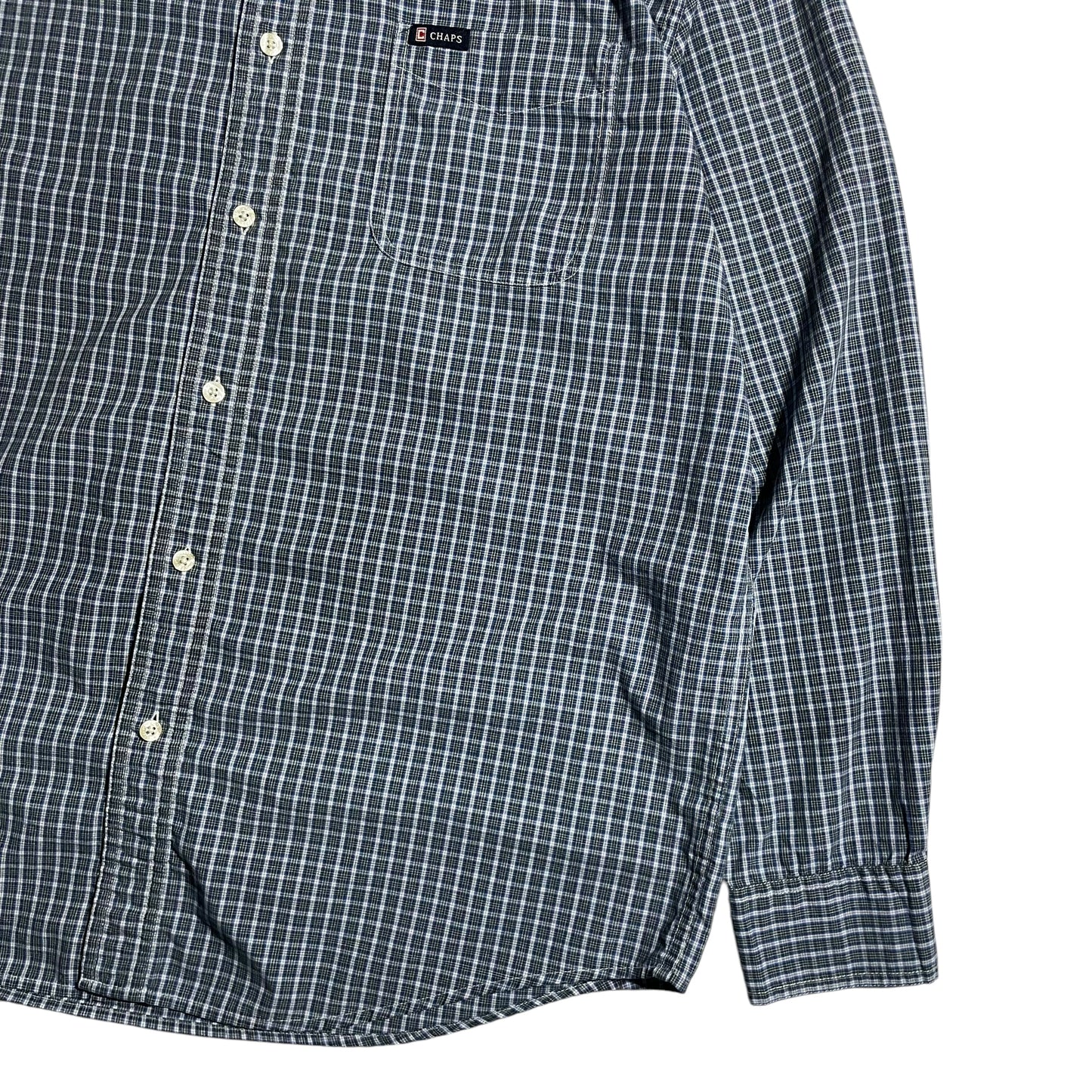 【USED】Chaps L/SL Check BD Shirt