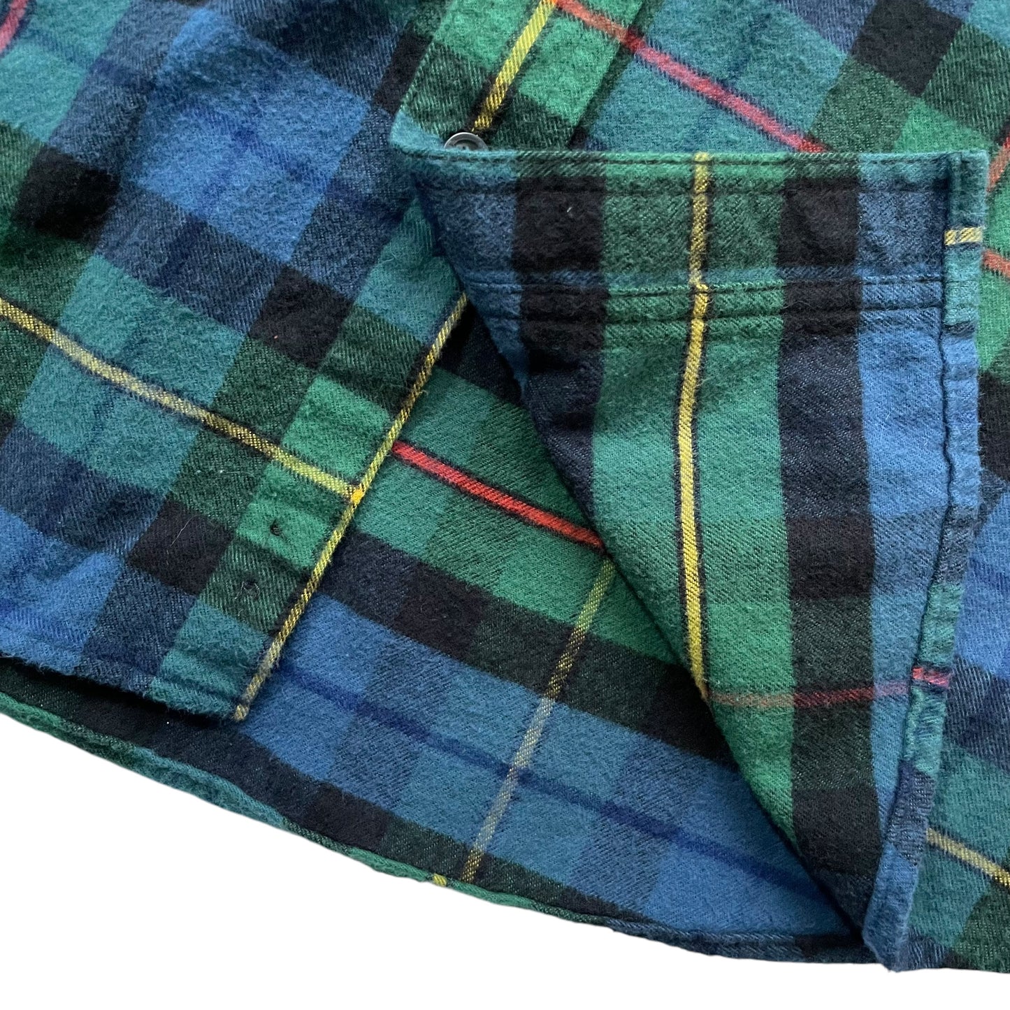 【USED】L.L. Bean Check BD Flannel Shirt