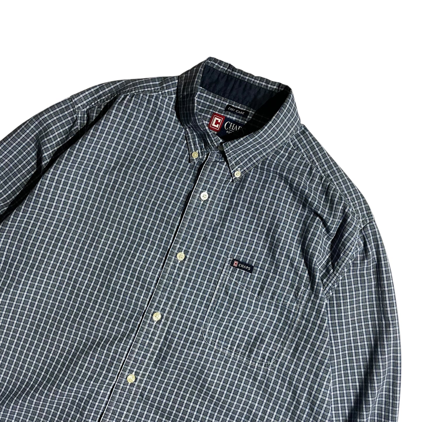 【USED】Chaps L/SL Check BD Shirt