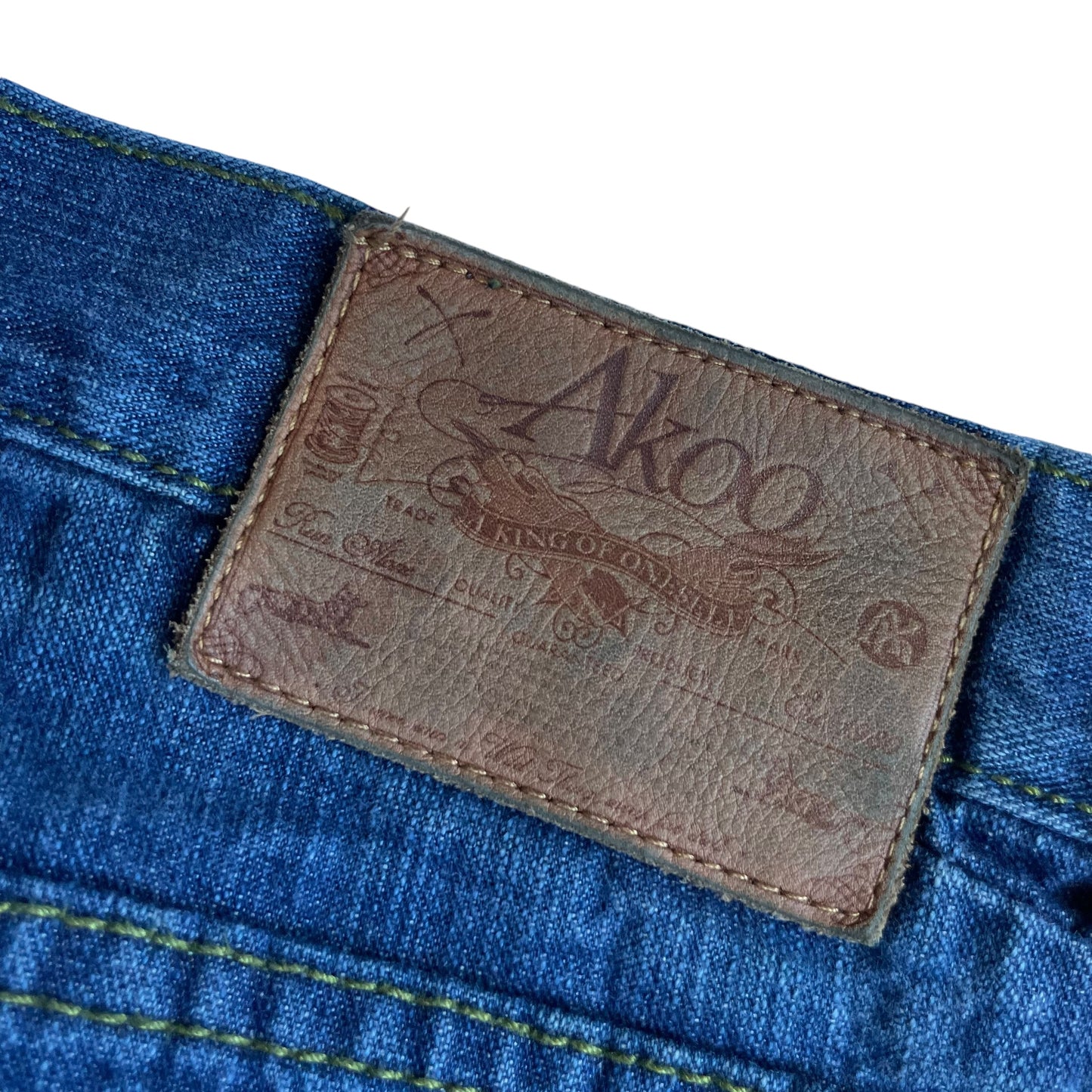 【Used】Akoo Loose Straight Fit Jeans