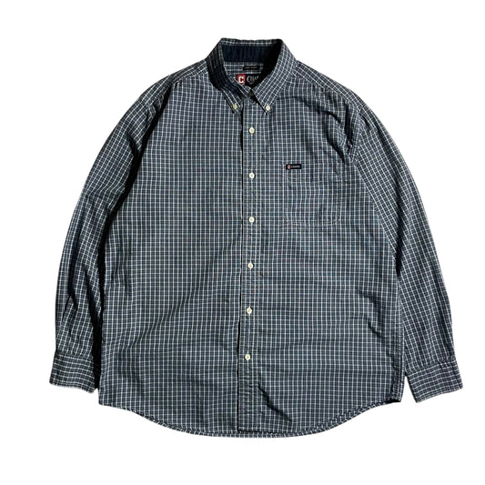 【USED】Chaps L/SL Check BD Shirt