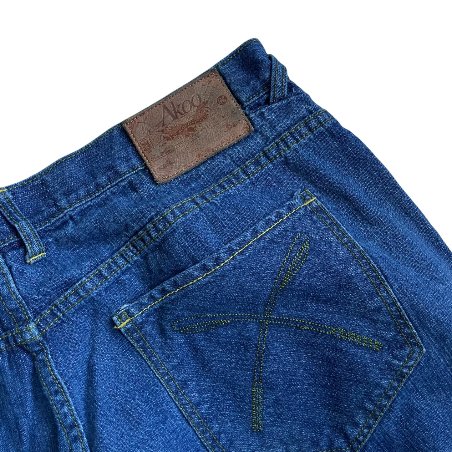 【Used】Akoo Loose Straight Fit Jeans