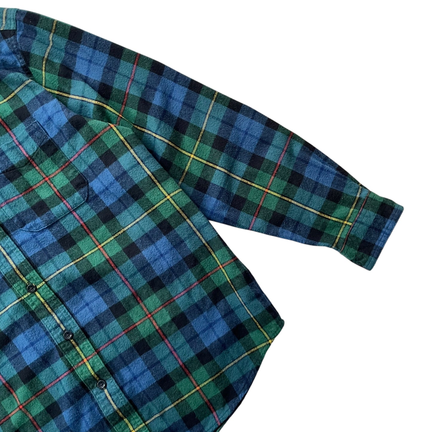 【USED】L.L. Bean Check BD Flannel Shirt