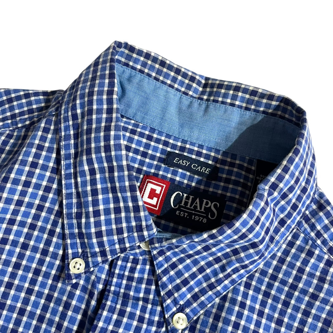 【USED】Chaps L/SL Check BD Shirt
