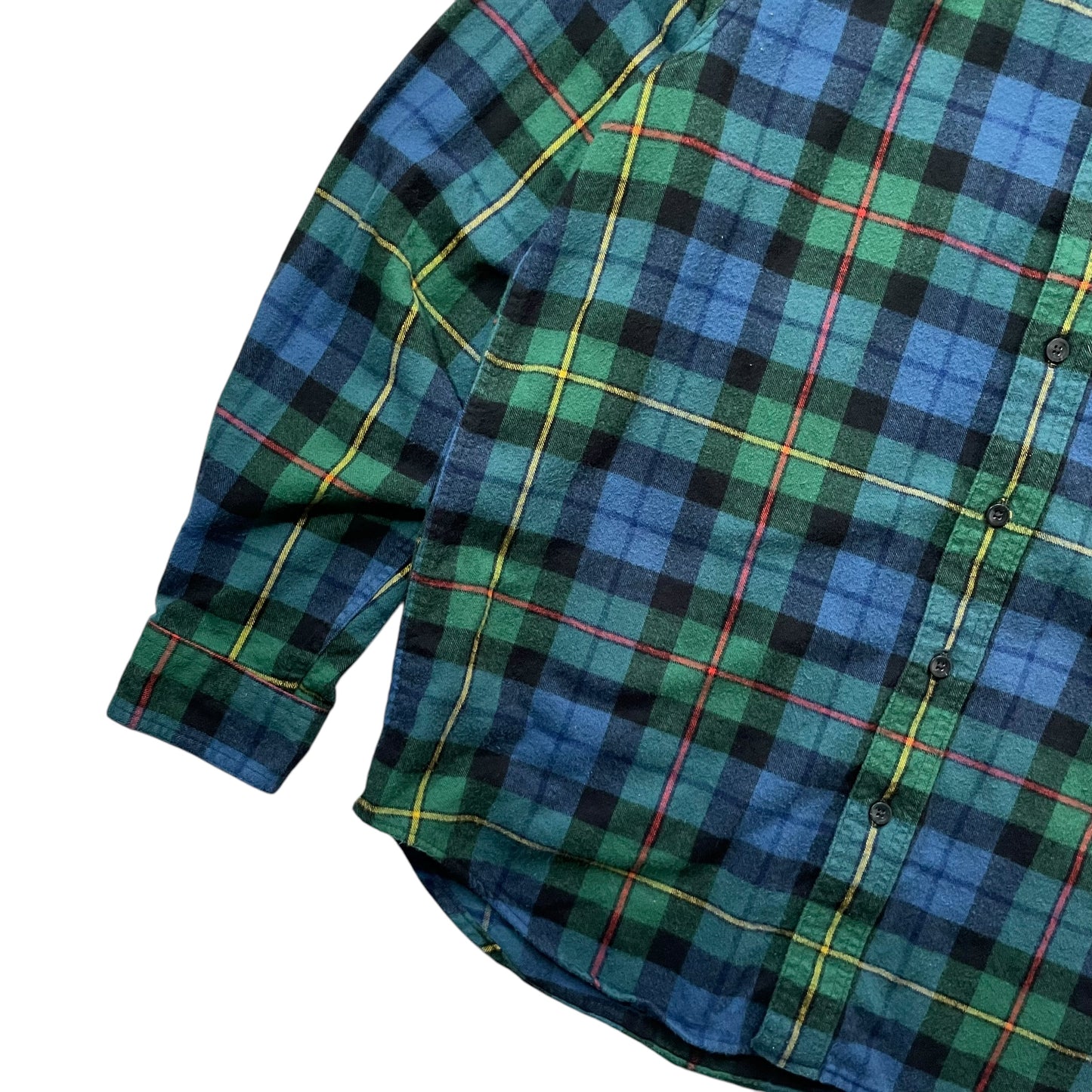 【USED】L.L. Bean Check BD Flannel Shirt
