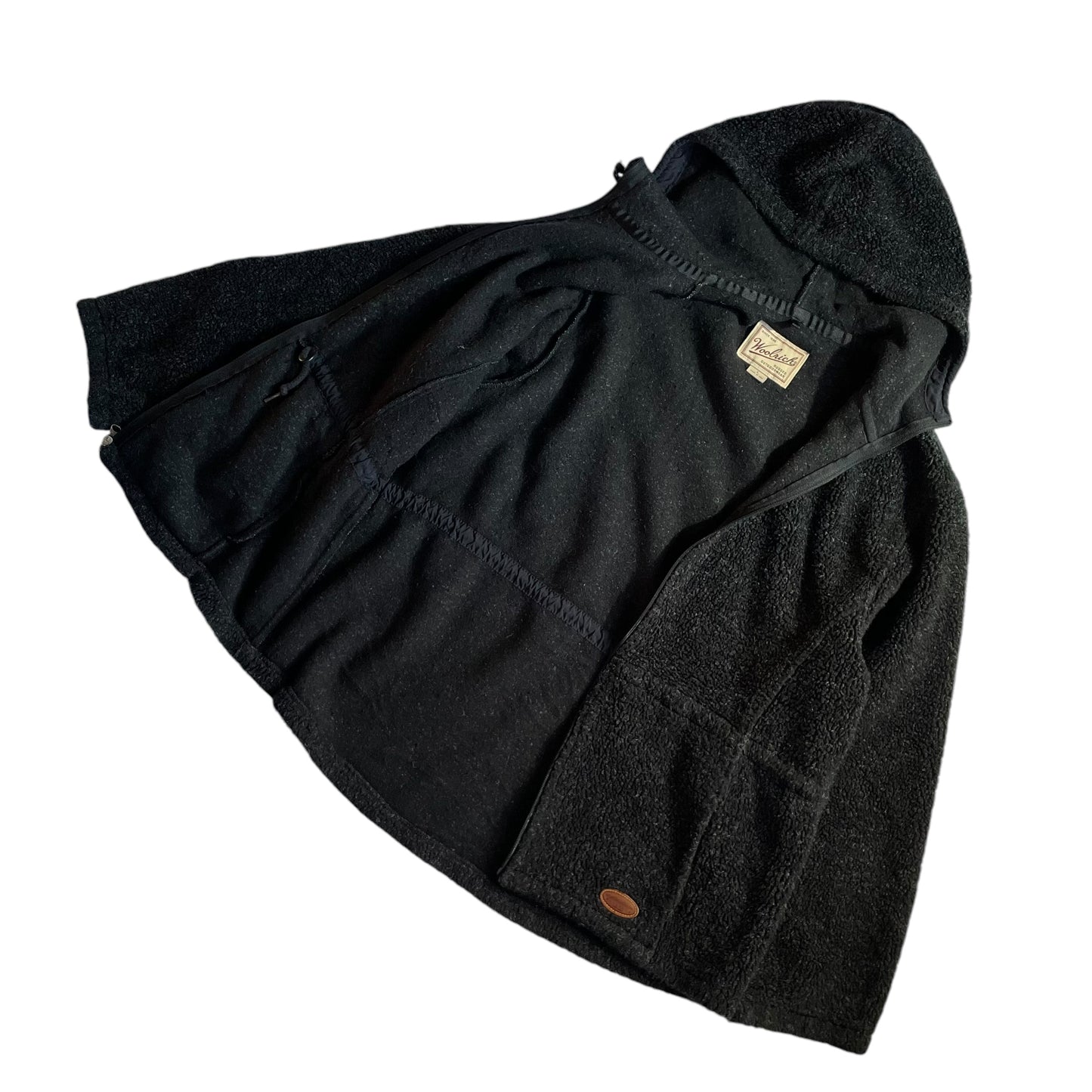 Woolrich Full Zip Sherpa Hoodie