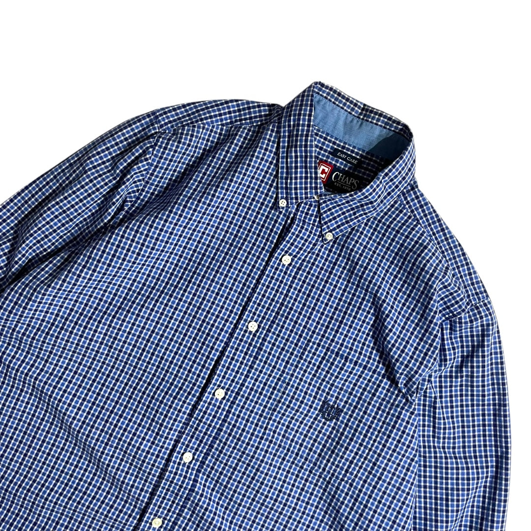 【USED】Chaps L/SL Check BD Shirt