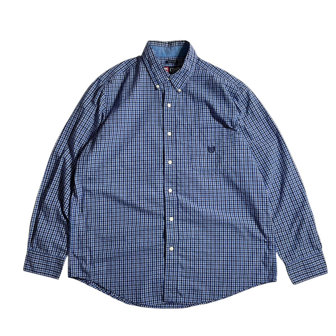 【USED】Chaps L/SL Check BD Shirt