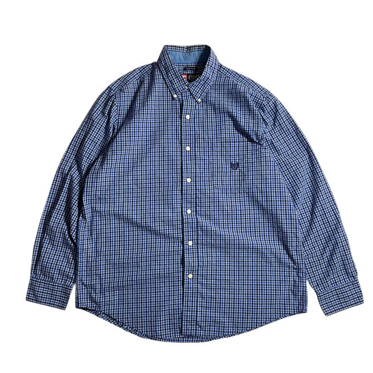 【USED】Chaps L/SL Check BD Shirt