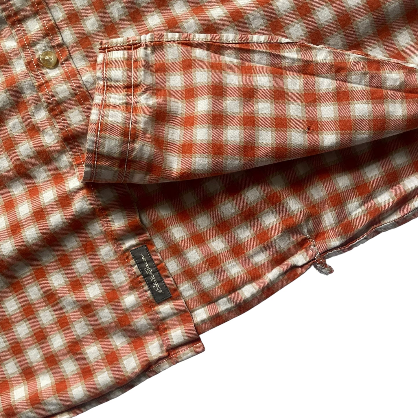 【USED】Eddie Bauer Check BD Shirt