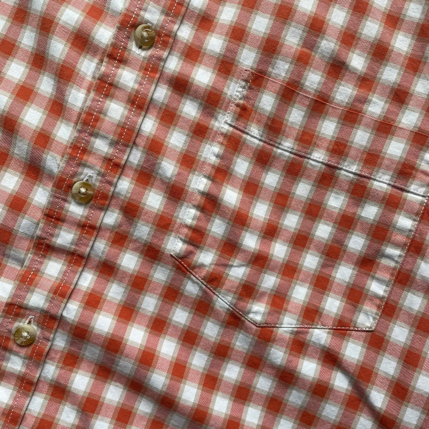 【USED】Eddie Bauer Check BD Shirt