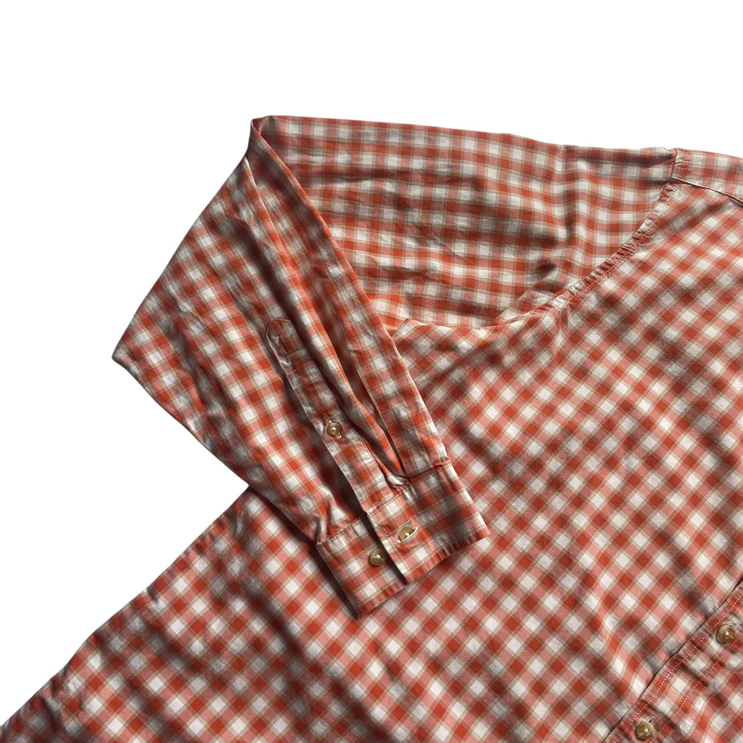 【USED】Eddie Bauer Check BD Shirt