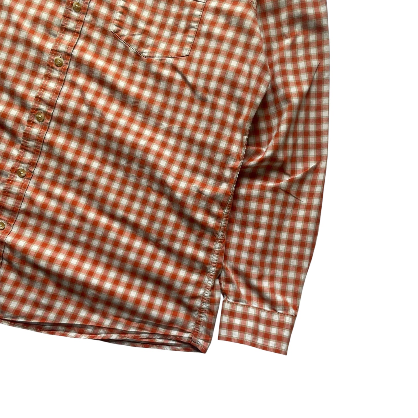 【USED】Eddie Bauer Check BD Shirt