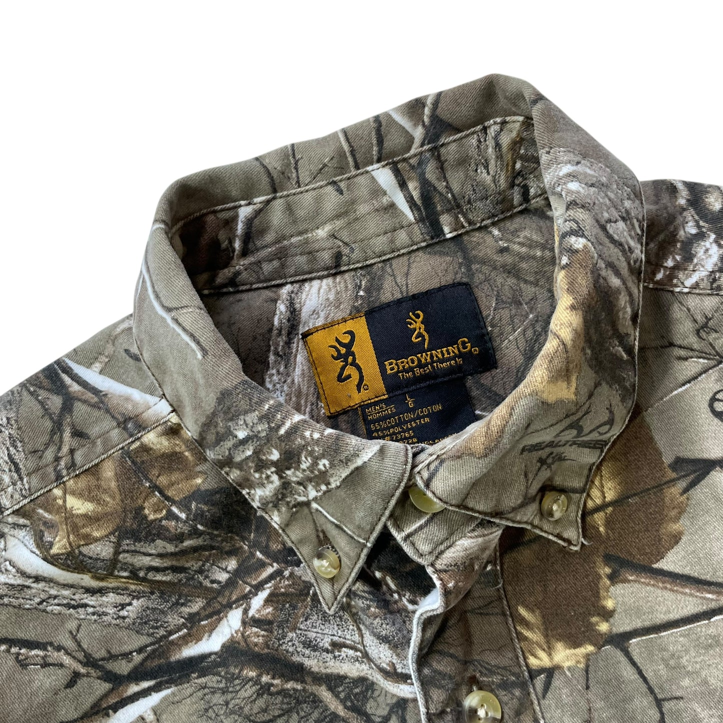 【USED】Browning Realtree Camo BD Shirt