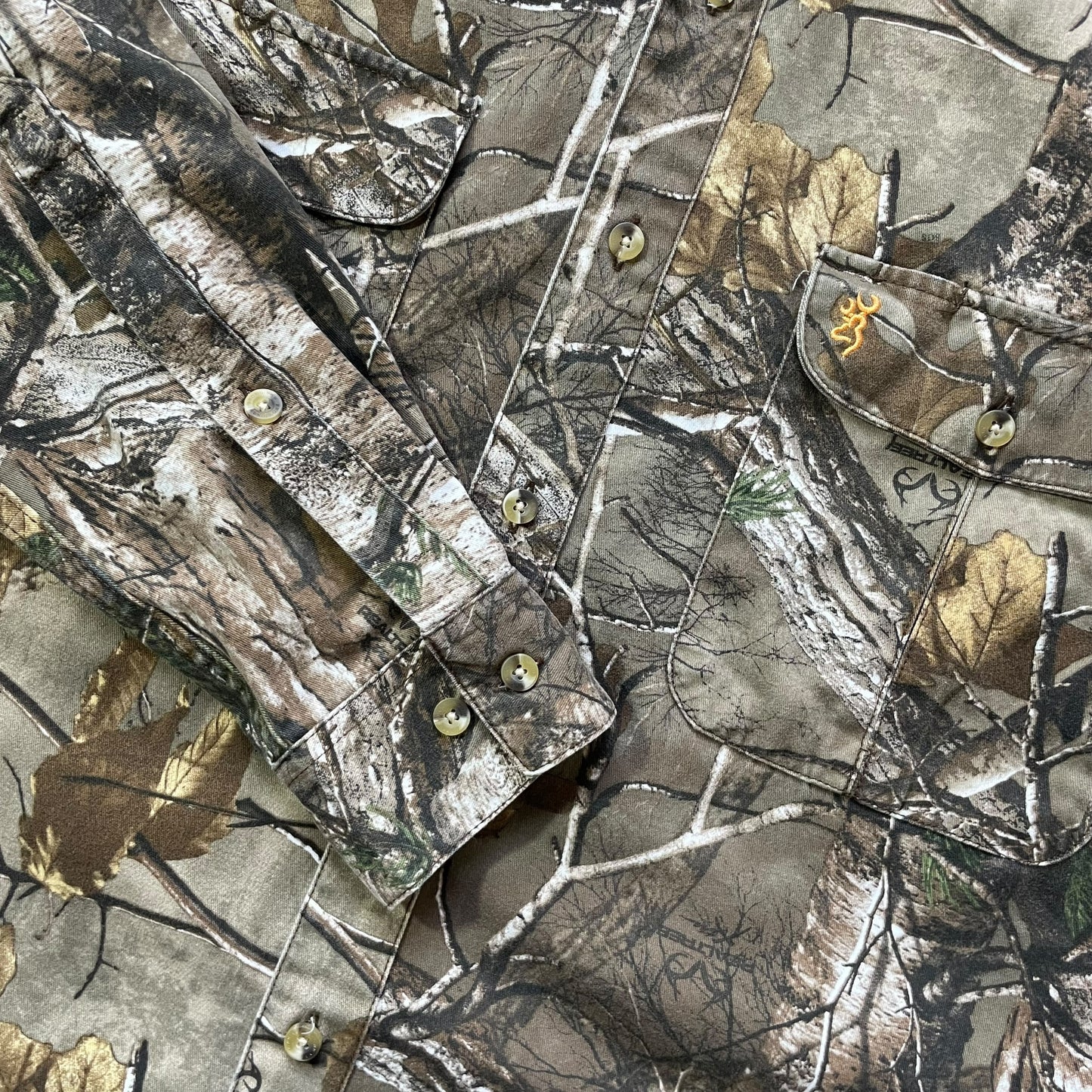 【USED】Browning Realtree Camo BD Shirt