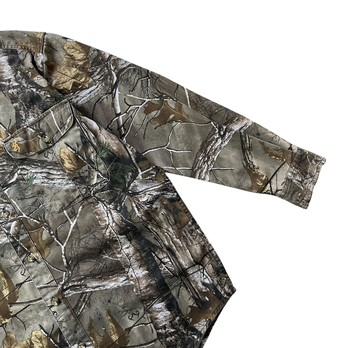 【USED】Browning Realtree Camo BD Shirt