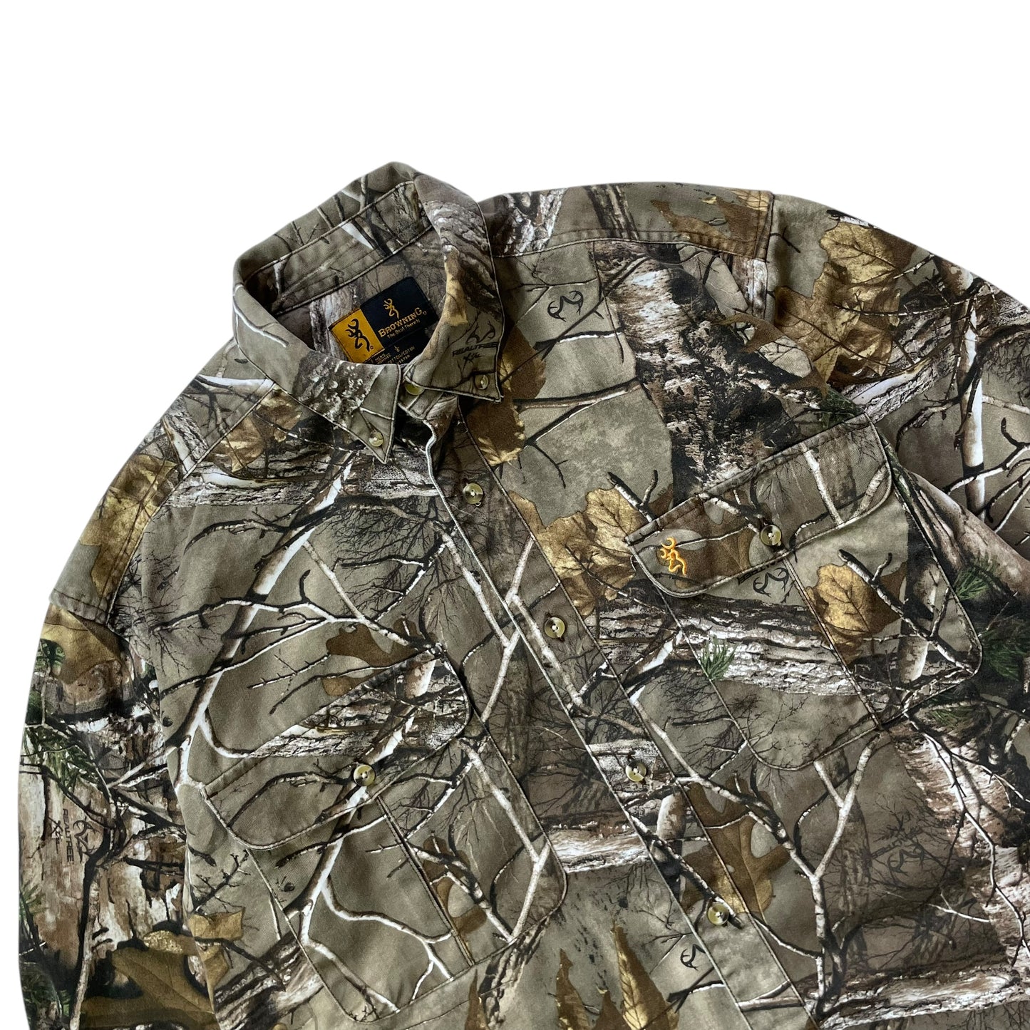 【USED】Browning Realtree Camo BD Shirt