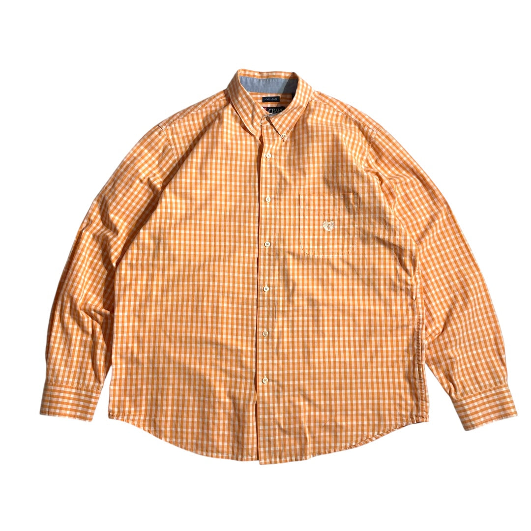 【USED】Chaps L/SL Check BD Shirt