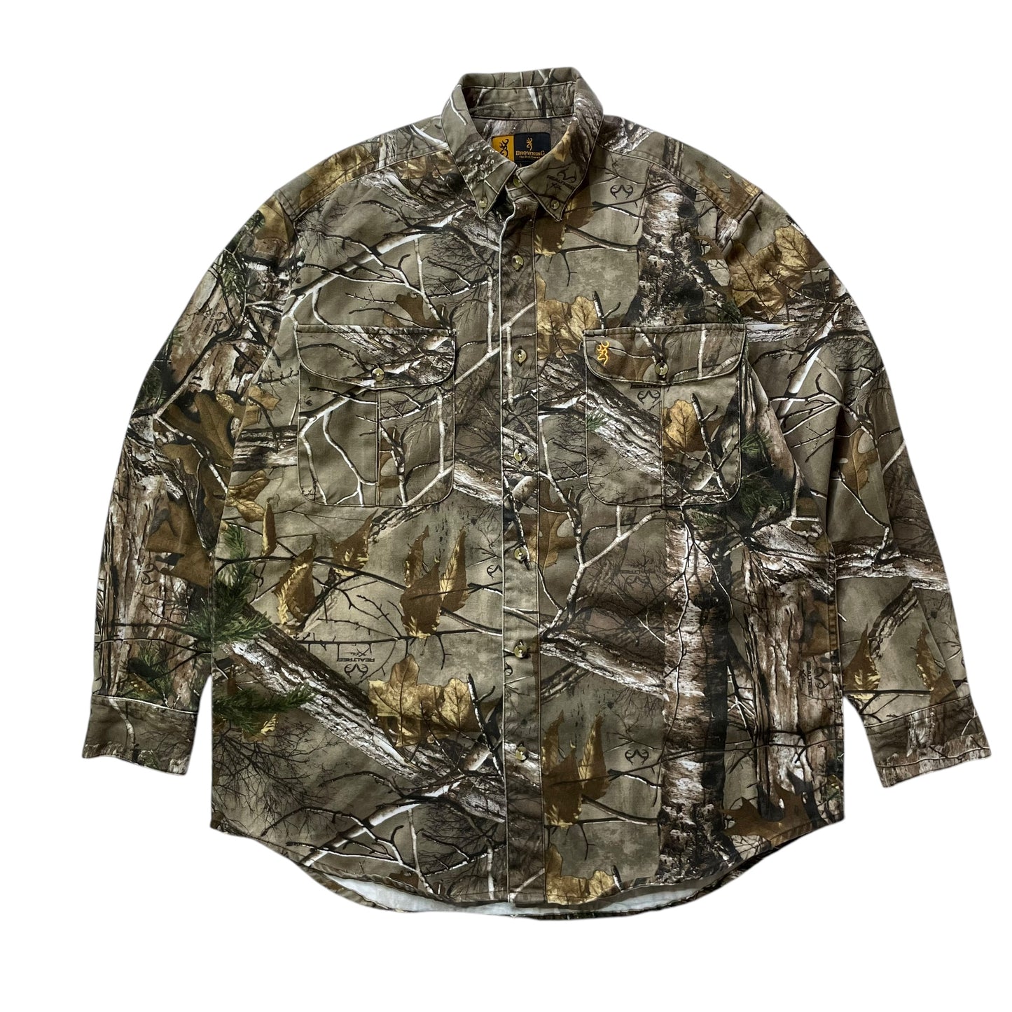 【USED】Browning Realtree Camo BD Shirt