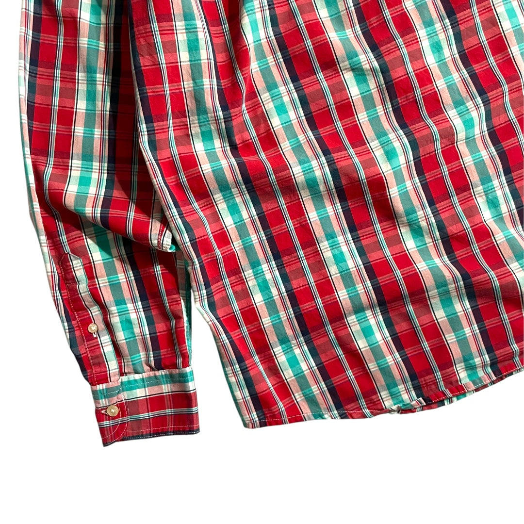 【USED】Chaps L/SL Check BD Shirt