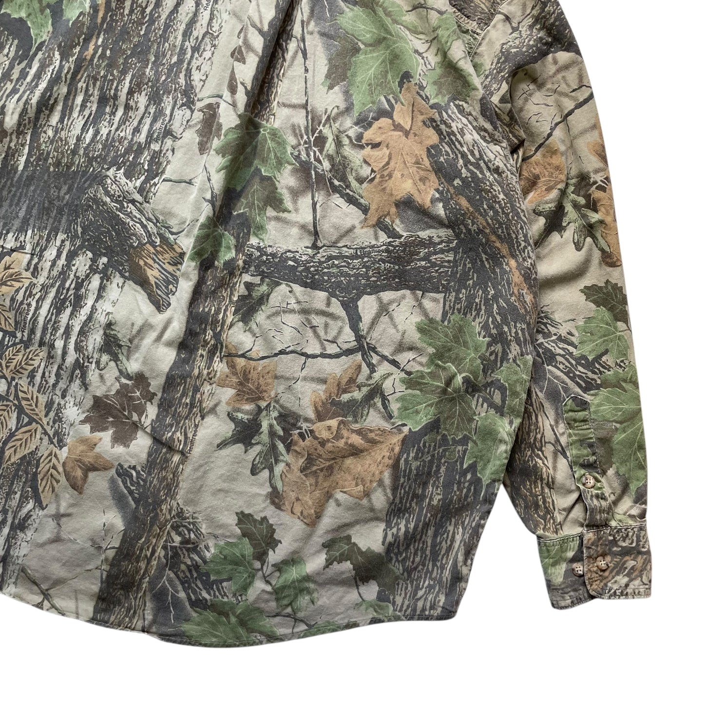 【USED】Wrangler Realtree Camo Shirt