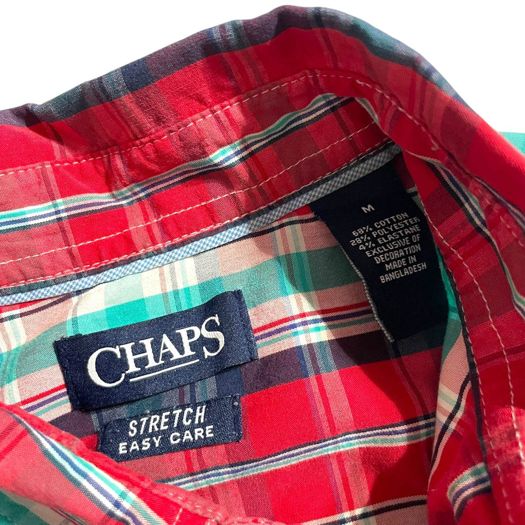 【USED】Chaps L/SL Check BD Shirt