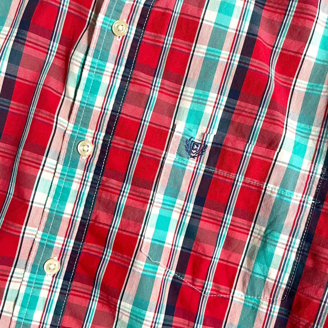 【USED】Chaps L/SL Check BD Shirt
