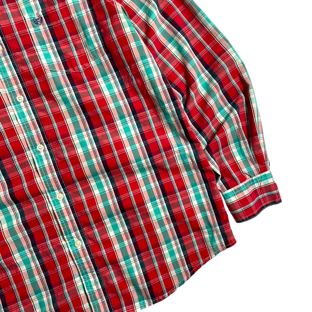 【USED】Chaps L/SL Check BD Shirt