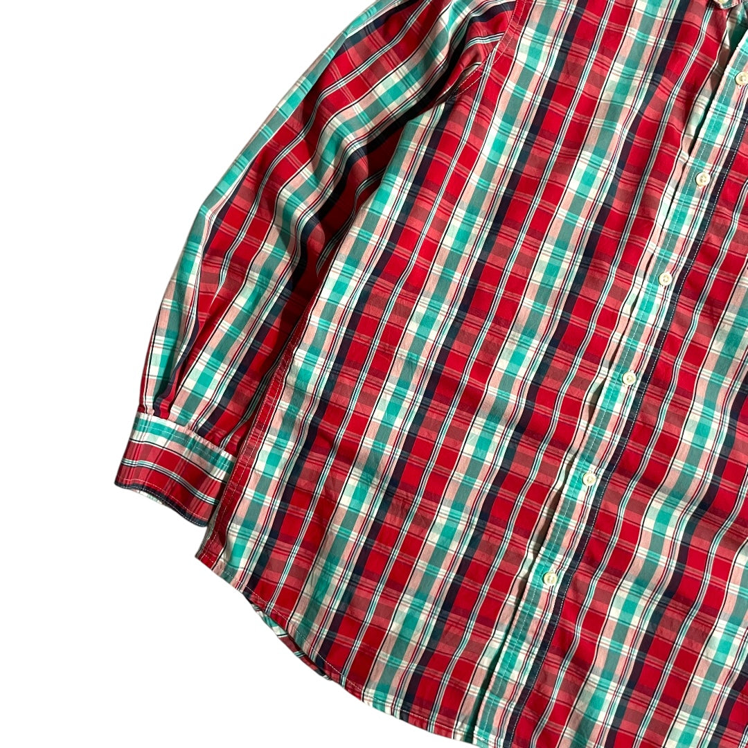 【USED】Chaps L/SL Check BD Shirt