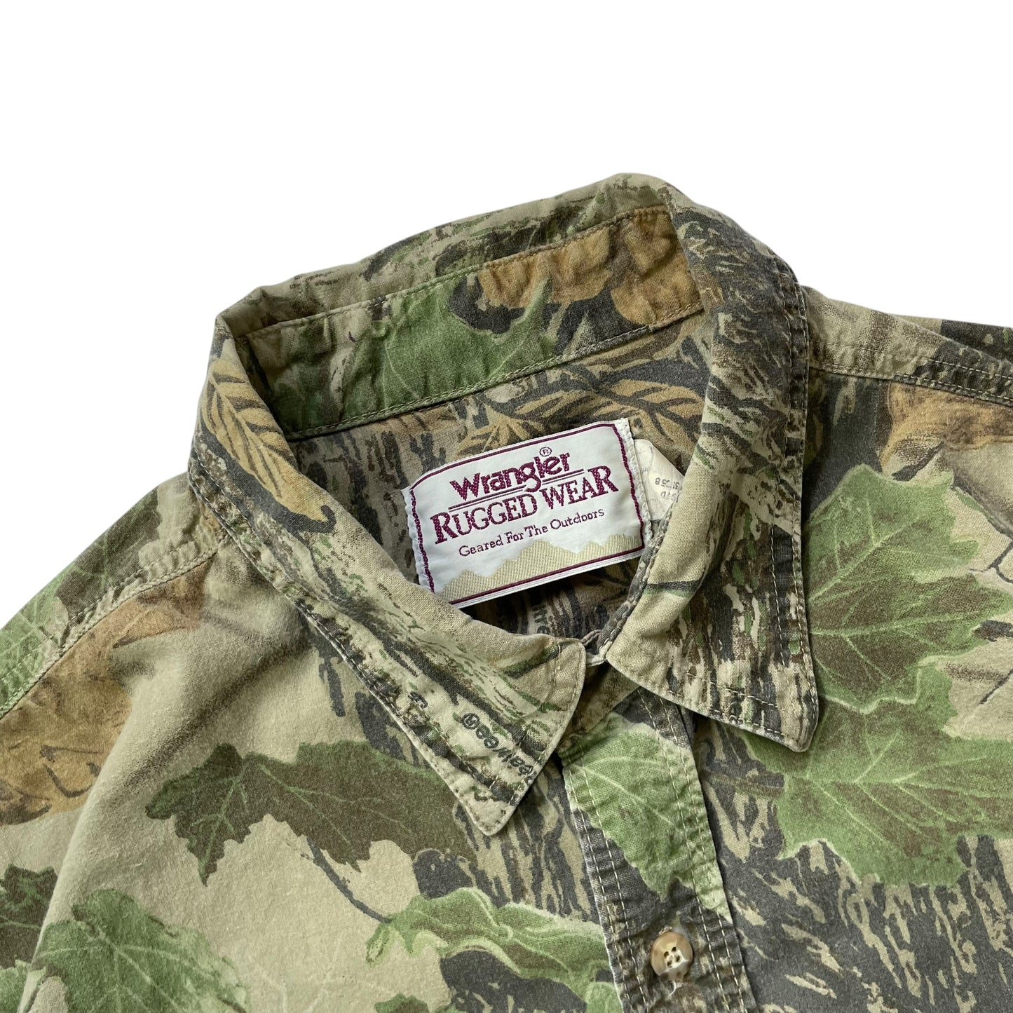 【USED】Wrangler Realtree Camo Shirt