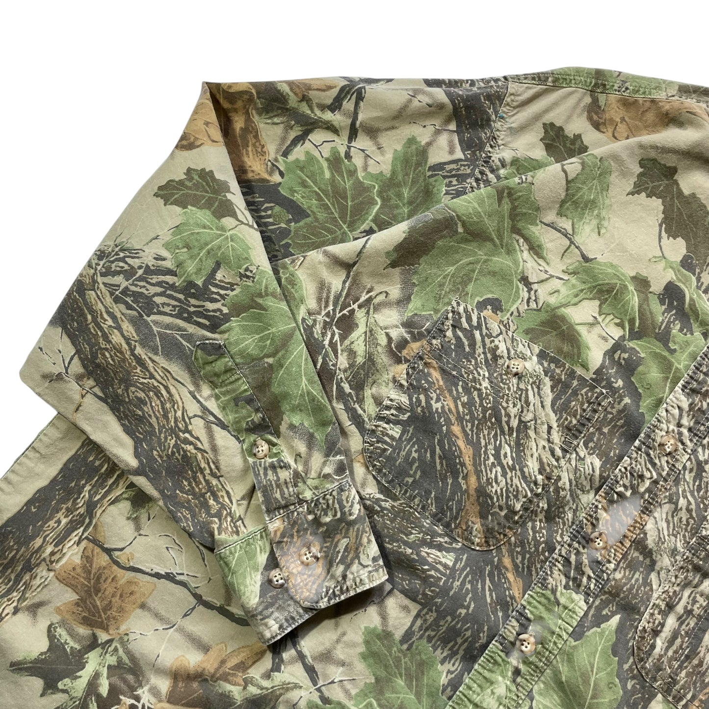【USED】Wrangler Realtree Camo Shirt
