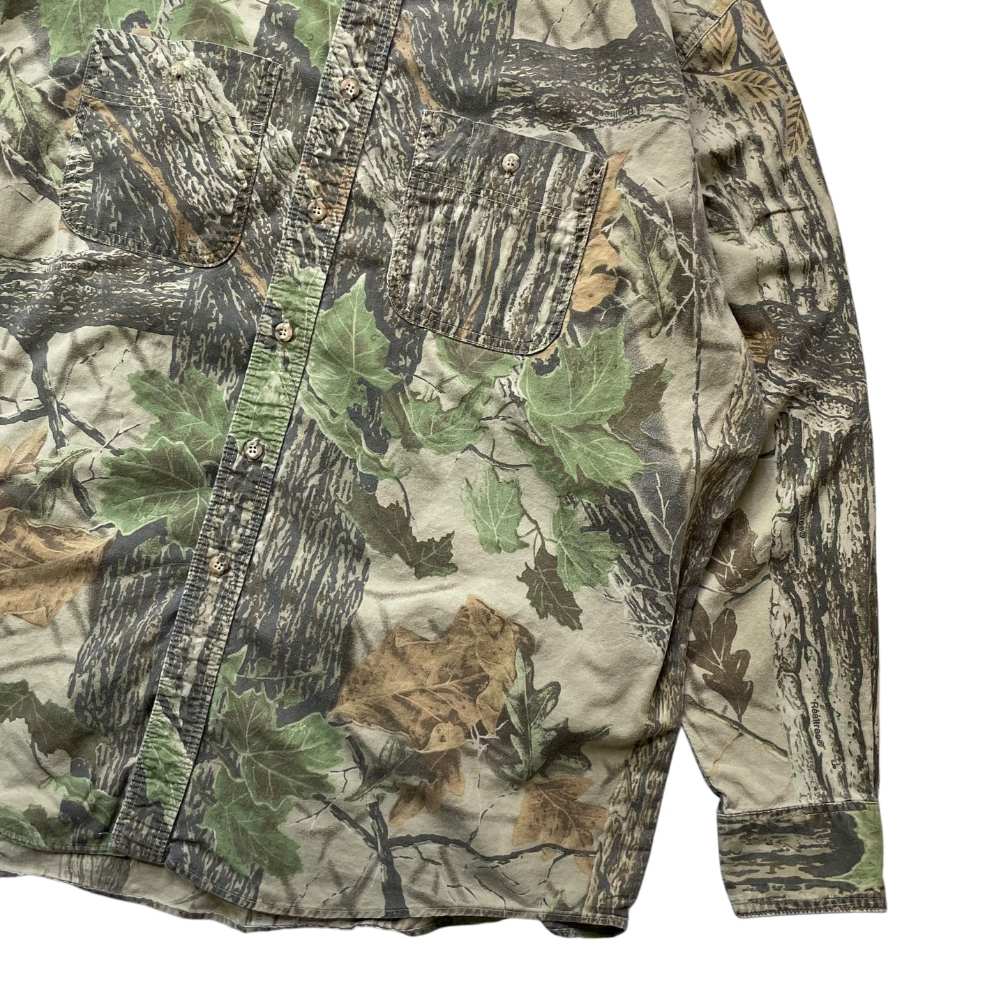 【USED】Wrangler Realtree Camo Shirt